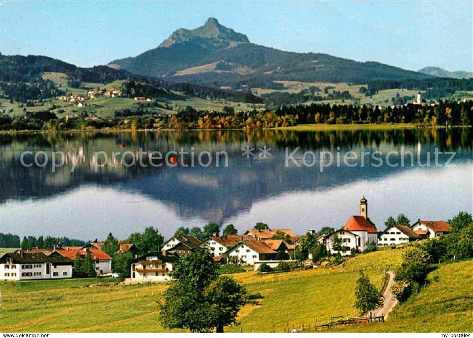 72772753 Haslach Weitnau Mit Gruentensee Und Gruenten Haslach Weitnau - Autres & Non Classés