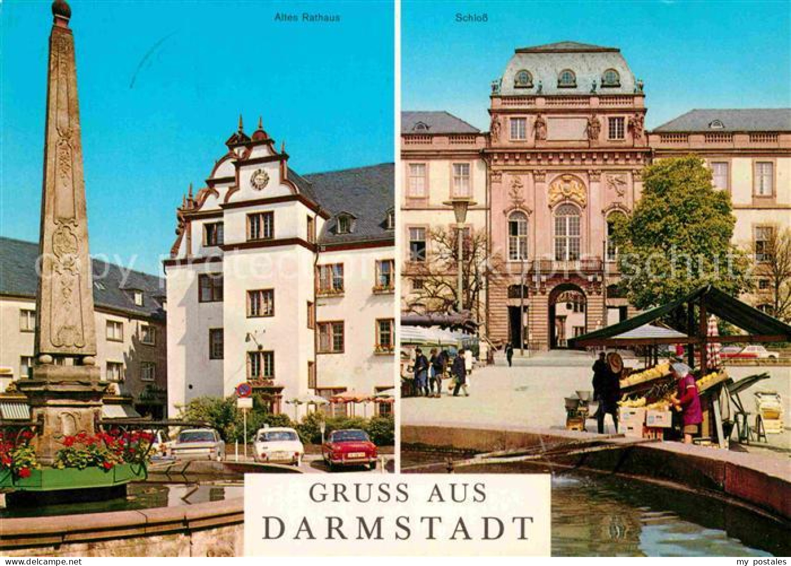 72772693 Darmstadt Altes Rathaus Schloss  Darmstadt - Darmstadt
