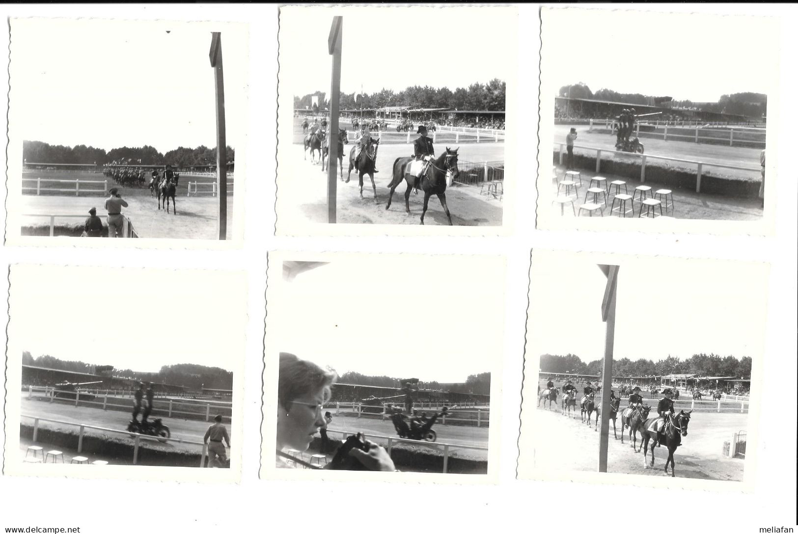 CQ64 - LOTS PHOTOGRAPHIES - CARROUSSEL DU CADRE NOIR DE SAUMUR 1964 - Plaatsen