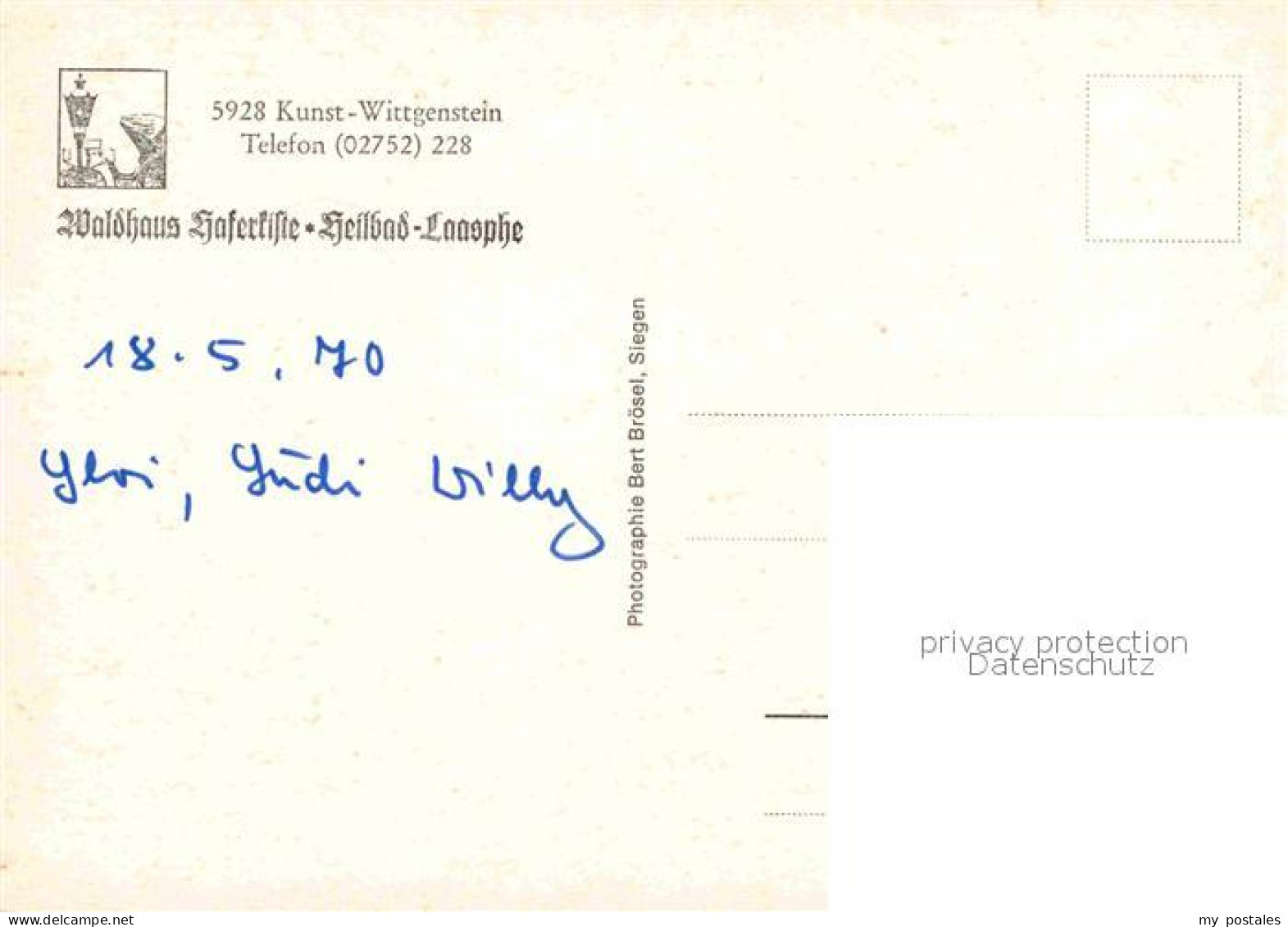 72772665 Kunst-Wittgenstein Waldhaus Haferkiste Kunst-Wittgenstein - Bad Laasphe
