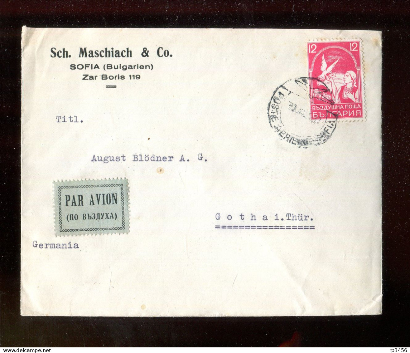 "BULGARIEN" 1931, Mi. 238 EF Auf Lupo-Brief Ex Sofia Nach Gotha (R2017) - Lettres & Documents