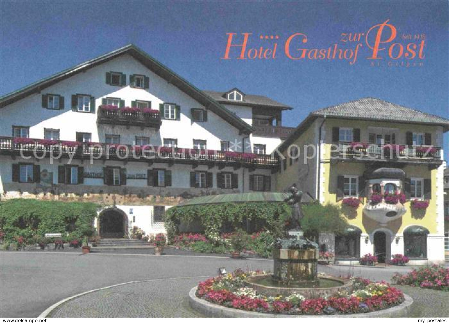 72772644 St Gilgen Salzkammergut Hotel Zur Post Lansersee - Altri & Non Classificati