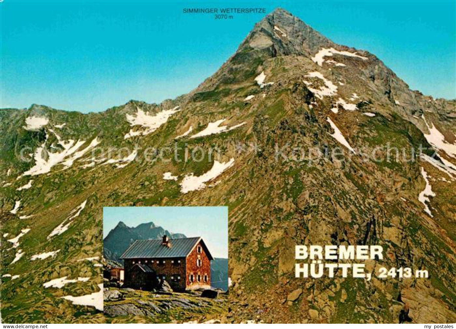 72772608 Gschnitz Tirol Bremer Huette  Gschnitz Tirol - Altri & Non Classificati