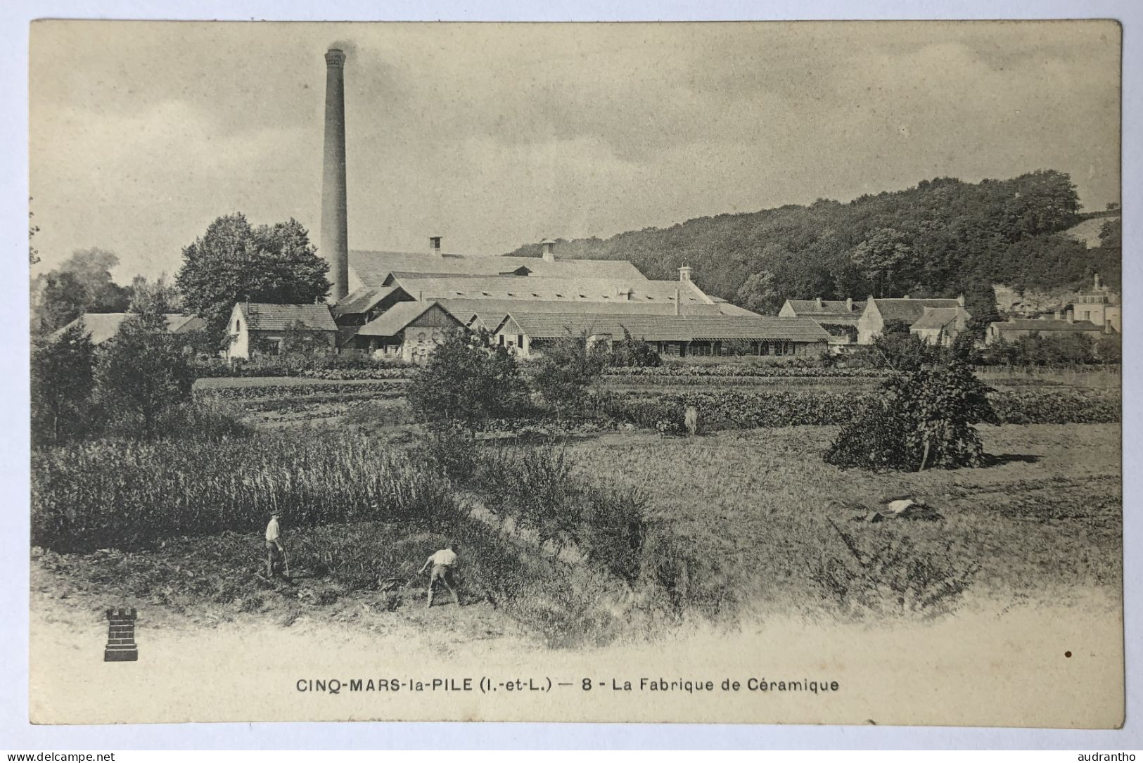 CPA Précurseur 37 Cinq Mars La Pile - La Fabrique De Céramique - Andere & Zonder Classificatie