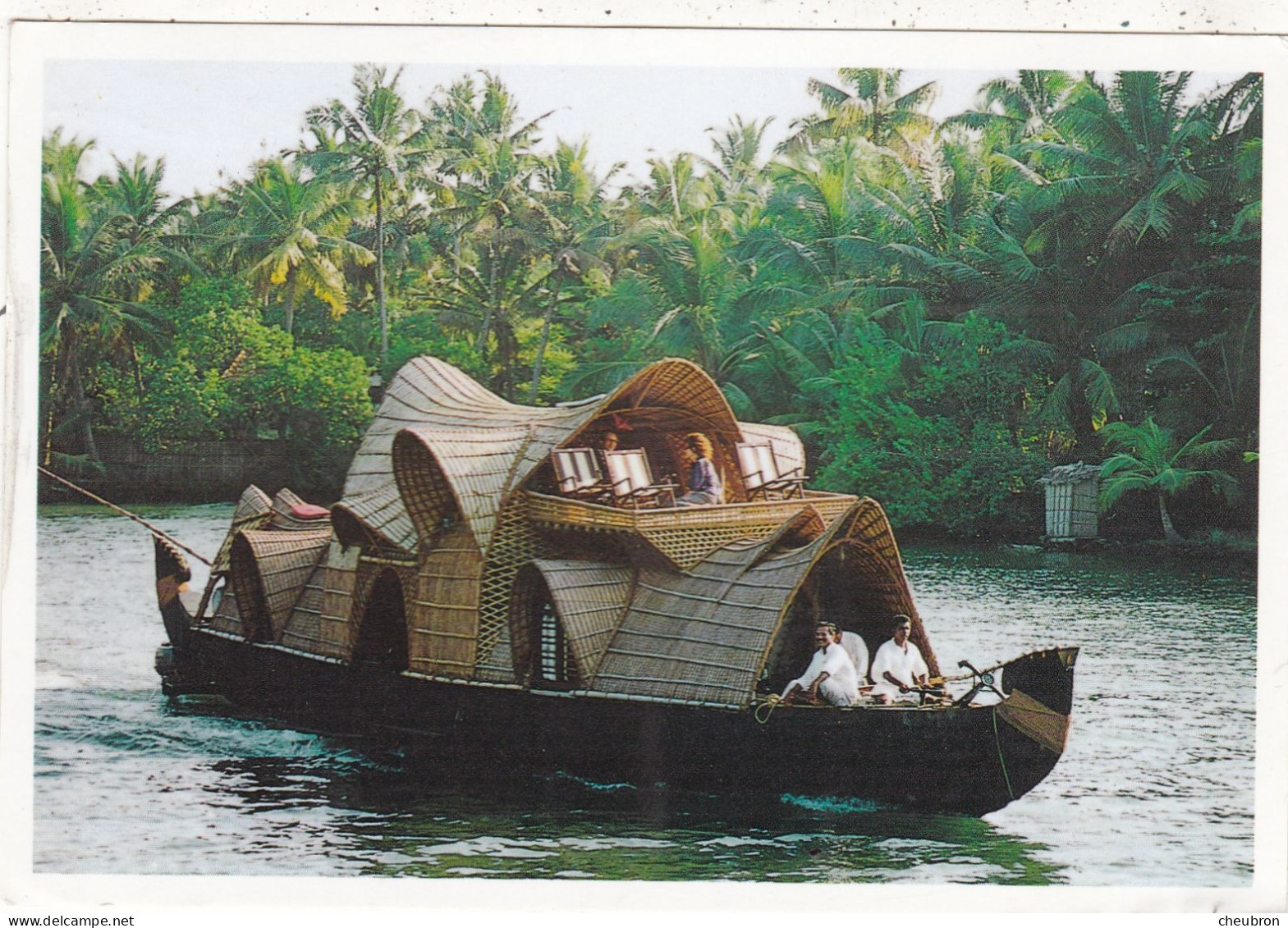 INDE. BOMBAY (ENVOYE DE). " KERALA. BACK WATERS "  ANNEE 2002 + TEXTE + TIMBRES. LEOPARDS - Iran