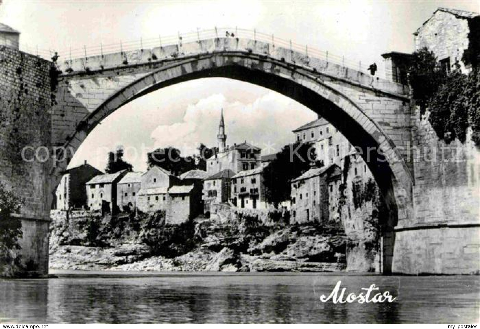 72772478 Mostar Moctap Alte Bruecke Ueber Neretva Mostar - Bosnia Y Herzegovina