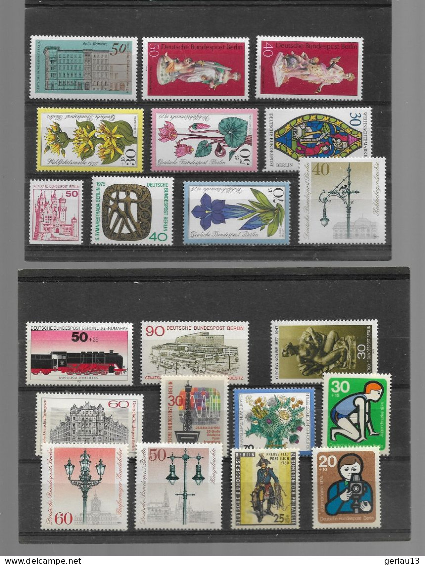 LOT  **     BERLIN     NEUFS SANS CHARNIERE - Collections