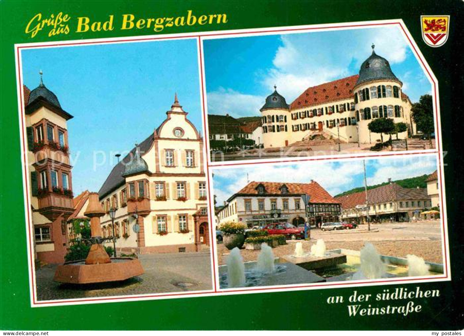 72772430 Bad Bergzabern Brunnen Rathaus Marktplatz Bad Bergzabern - Bad Bergzabern