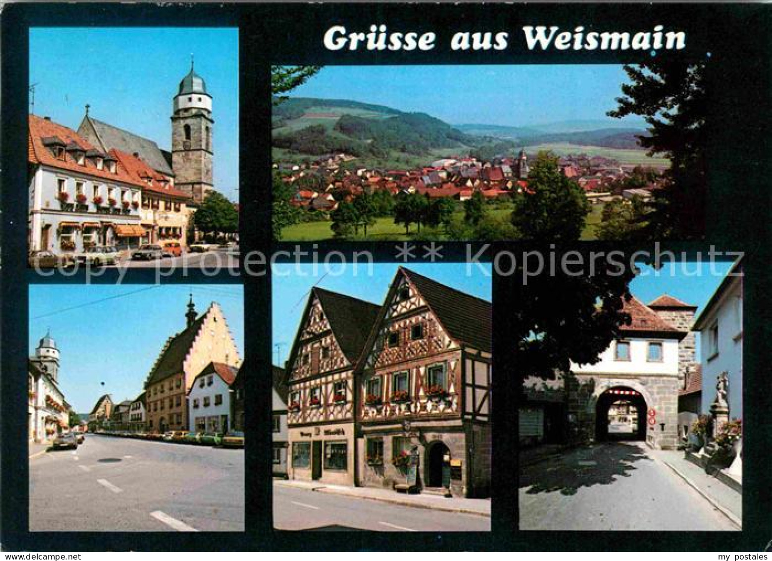 72772400 Weismain Kirche Panorama Dorfmotive Stadttor Weismain - Autres & Non Classés