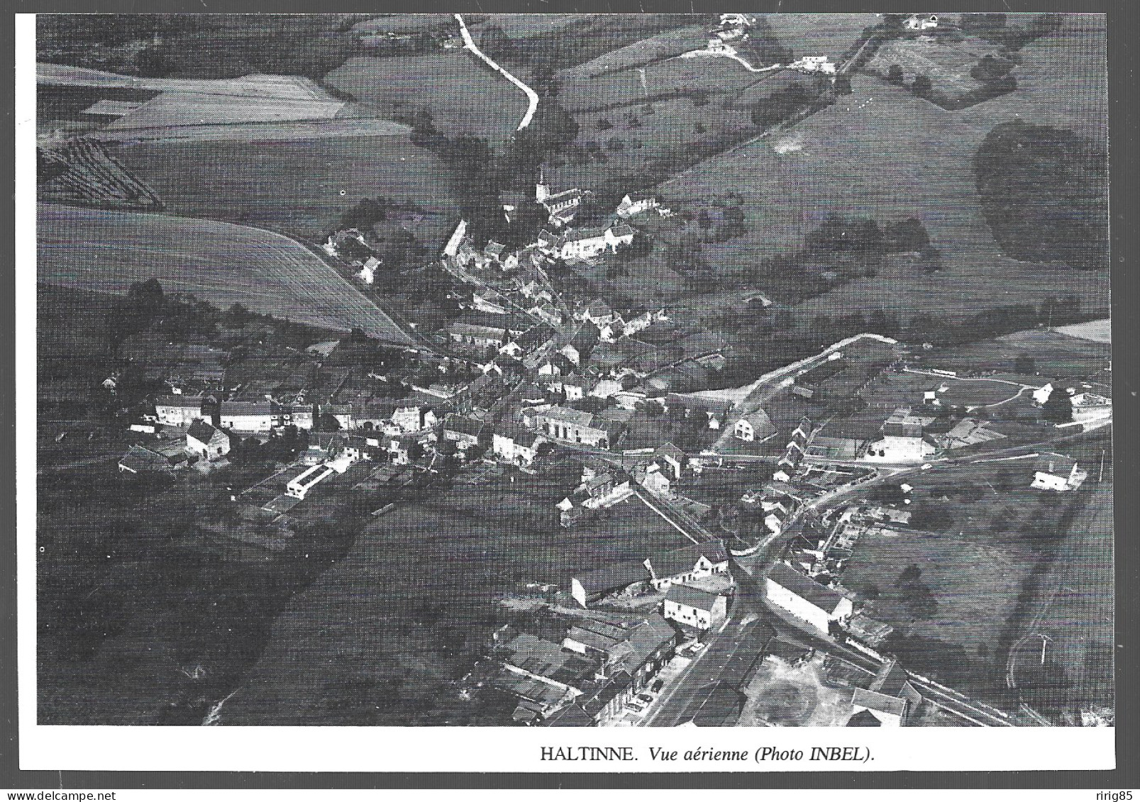 1980  --  BELGIQUE . HALTINNE . VUE AERIENNE . 4B127 - Ohne Zuordnung