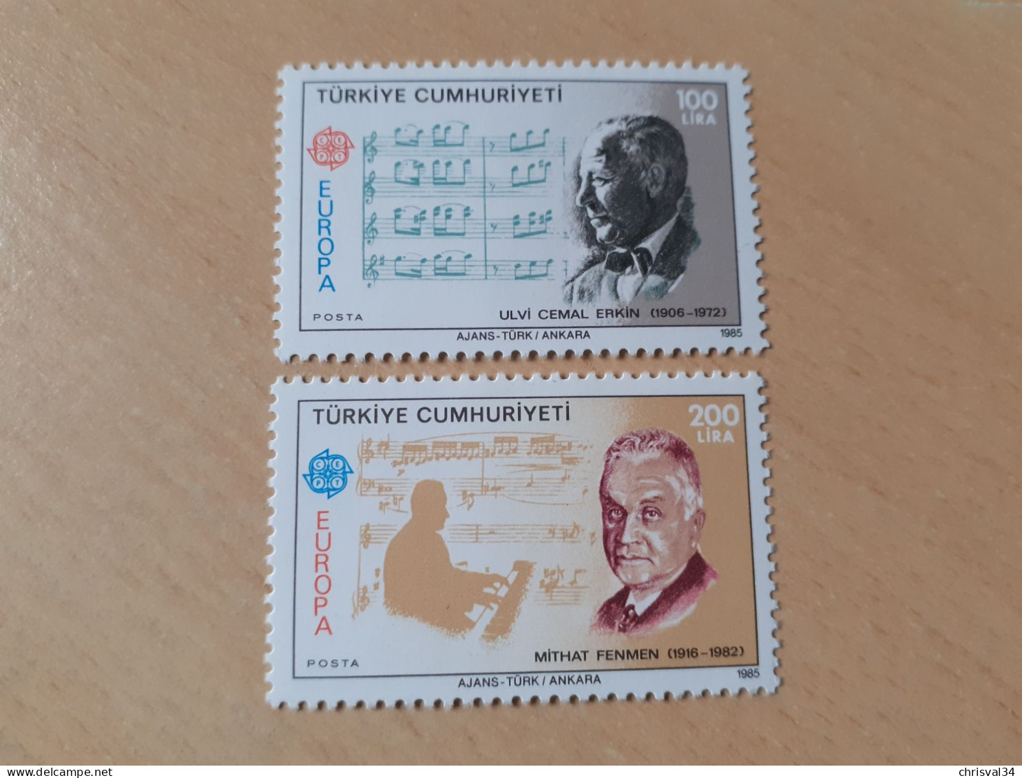 TIMBRES   TURQUIE  ANNEE   1985   N  2462  /  2463   NEUFS   LUXE** - Unused Stamps