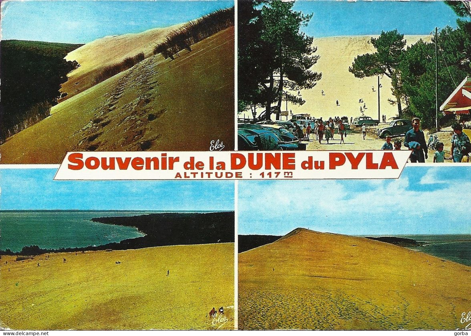 *CPM - 33 - PYLA SUR MER - La Dune La Plus Haute D'Europe - Multivues - Autres & Non Classés