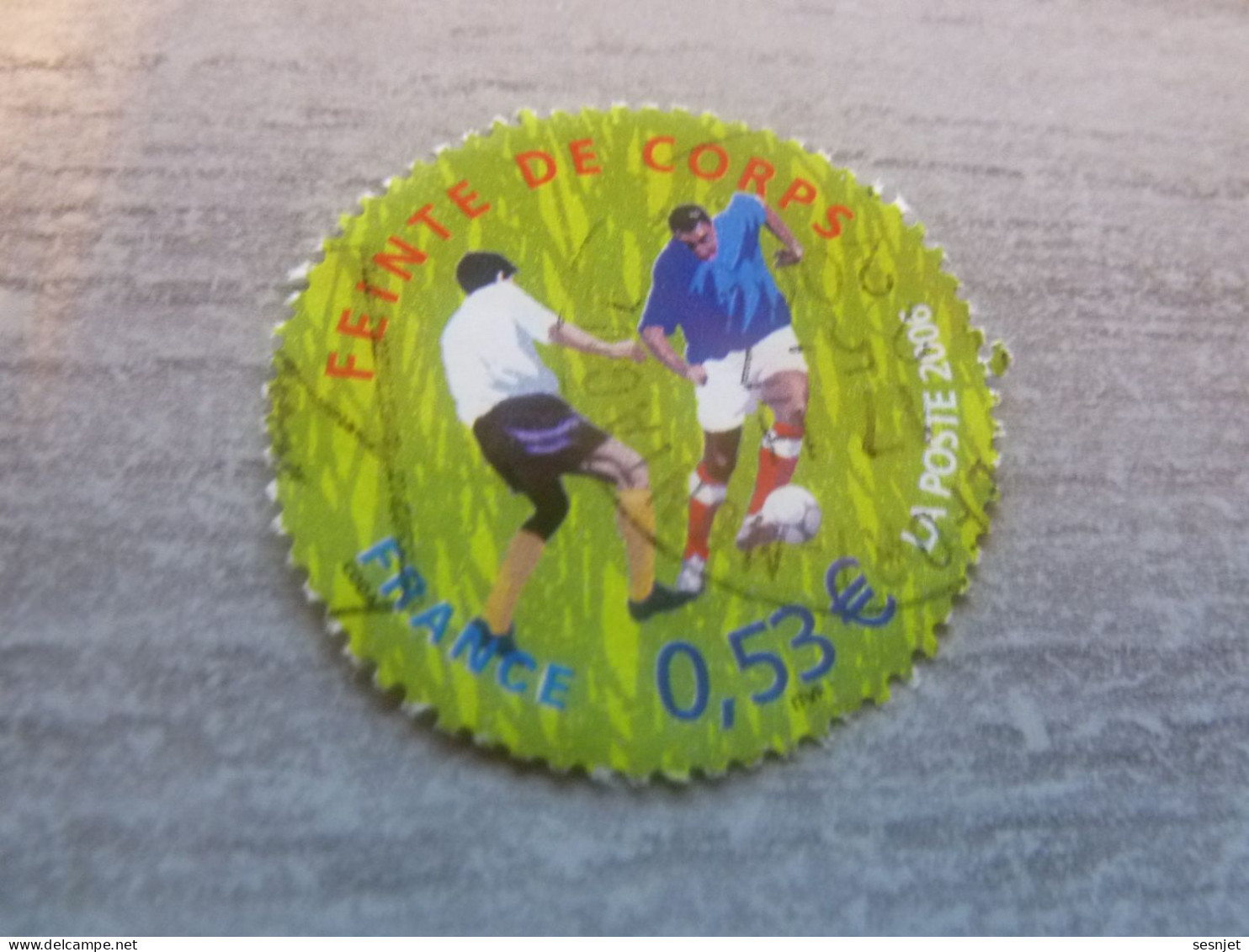 Coupe Du Monde De Football - La Feinte De Corps - 0.53 € - Yt 3914 - Multicolore - Oblitéré - Année 2006 - - 2006 – Duitsland