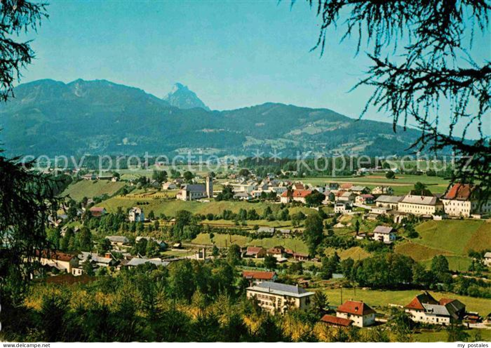 72772163 Scharnstein Panorama Almtal Gegen Traunstein Alpen Scharnstein - Altri & Non Classificati