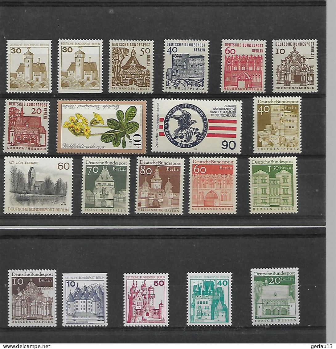 LOT  **     BERLIN     NEUFS SANS CHARNIERE - Collections