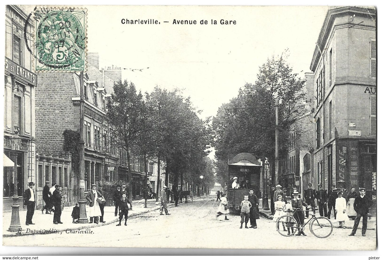 CHARLEVILLE - Avenue De La Gare - Tramway - Charleville