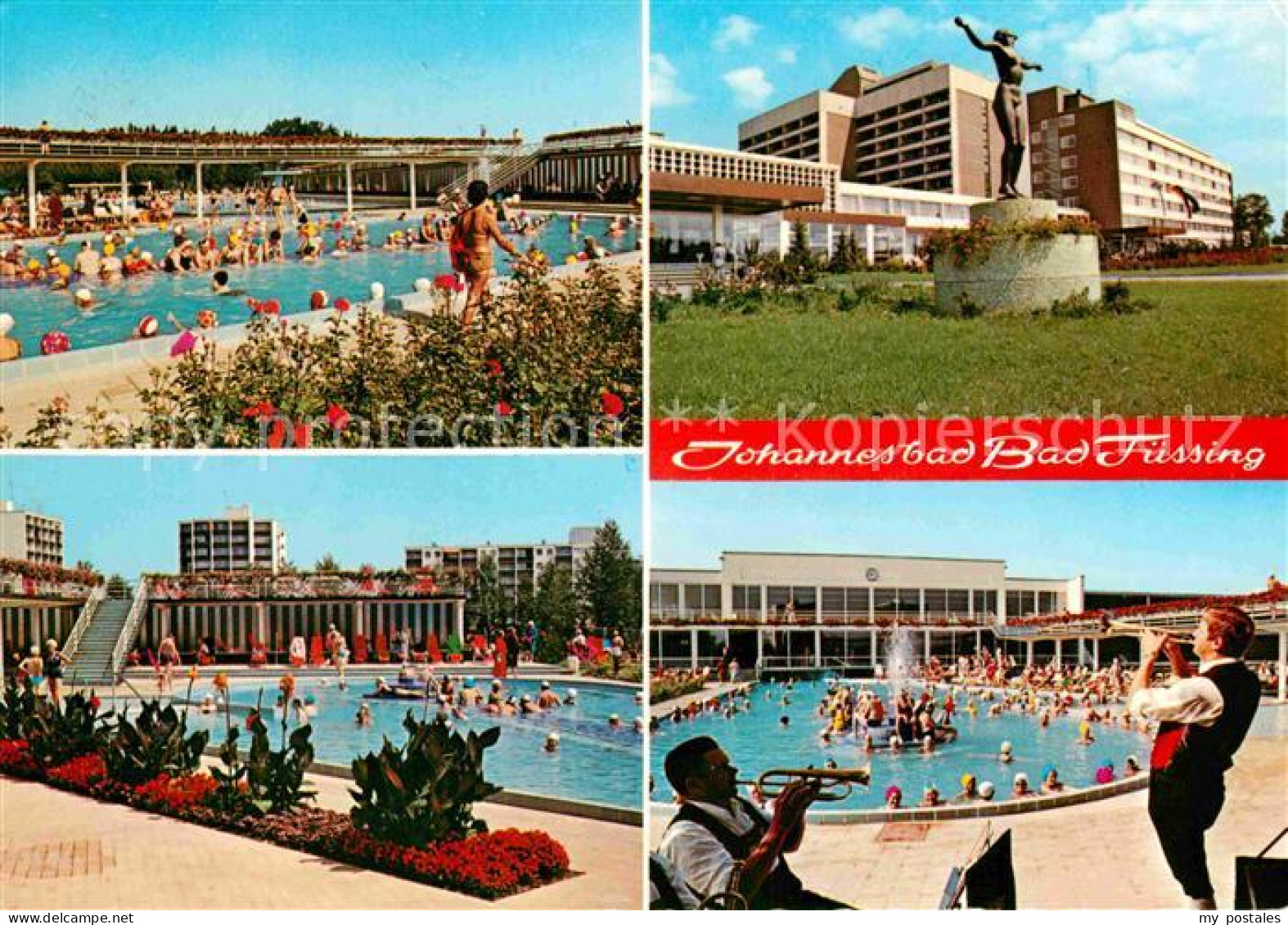 72771712 Bad Fuessing Klinikum Johannesbad Thermal Hallen Und Freibad Aigen - Bad Füssing