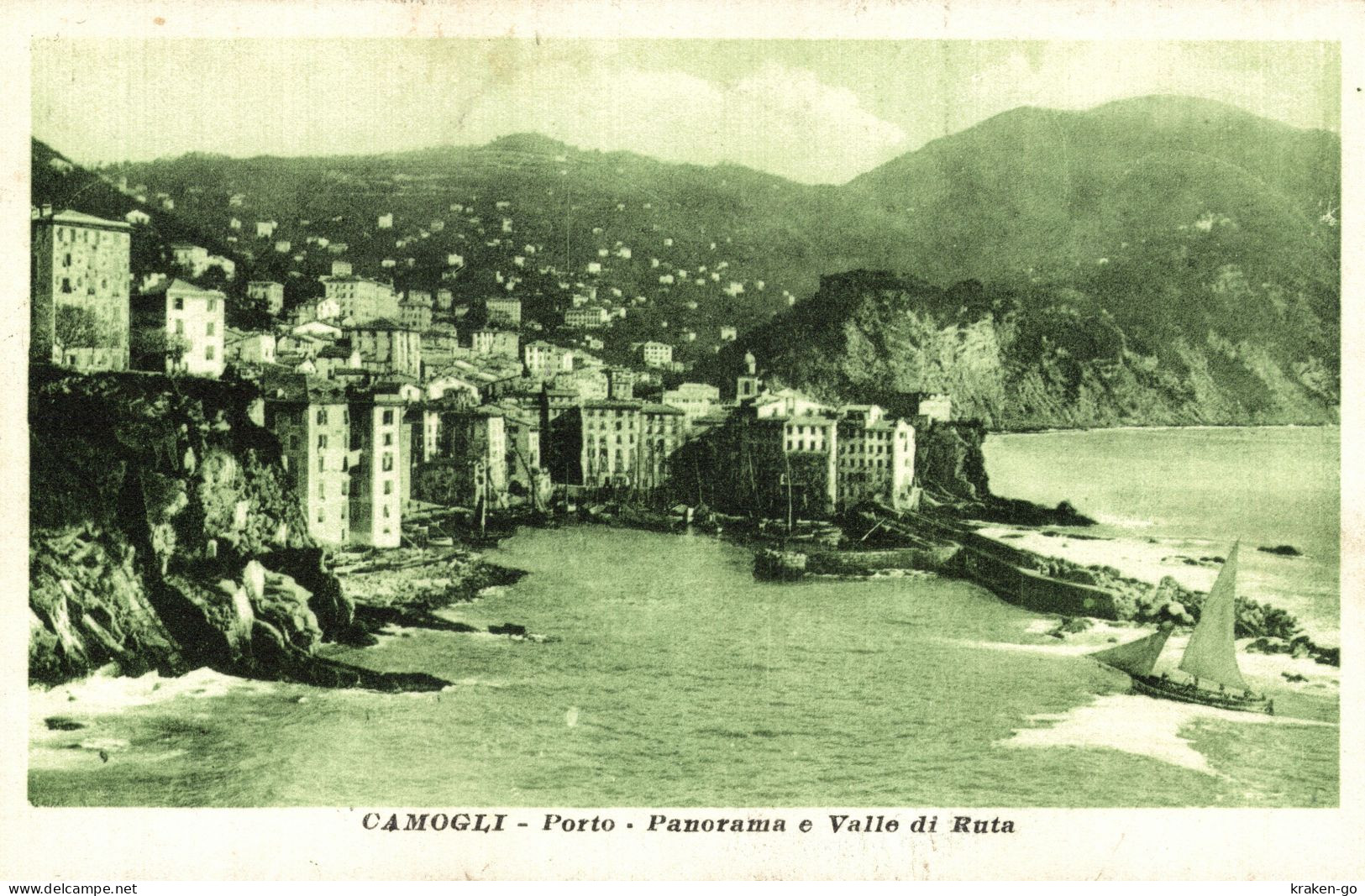 CAMOGLI, Genova - Panorama E Porto - VG - #015 - Autres & Non Classés