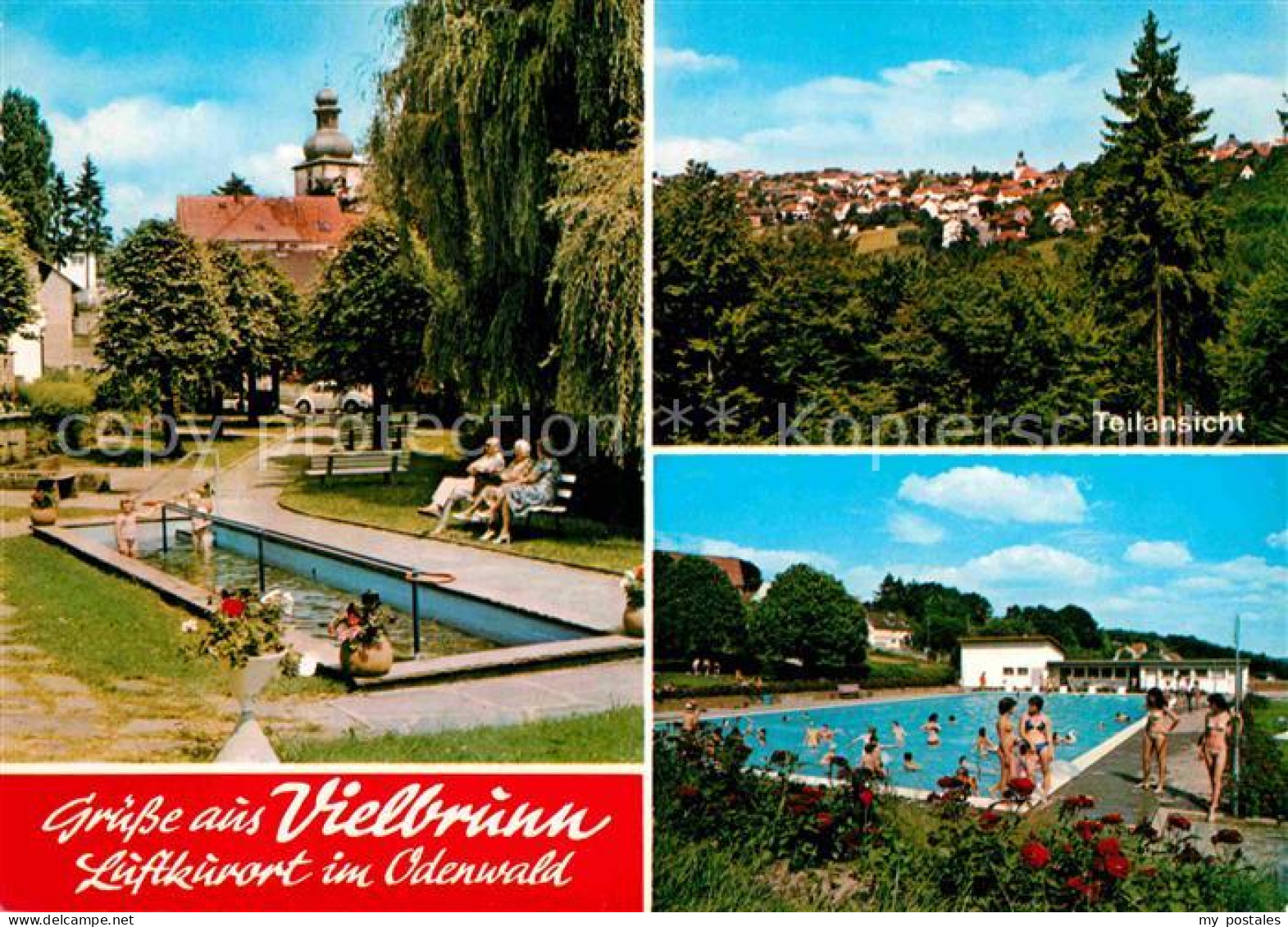 72771551 Vielbrunn Wassertretanlage Teilansicht Schwimmbad Michelstadt - Michelstadt