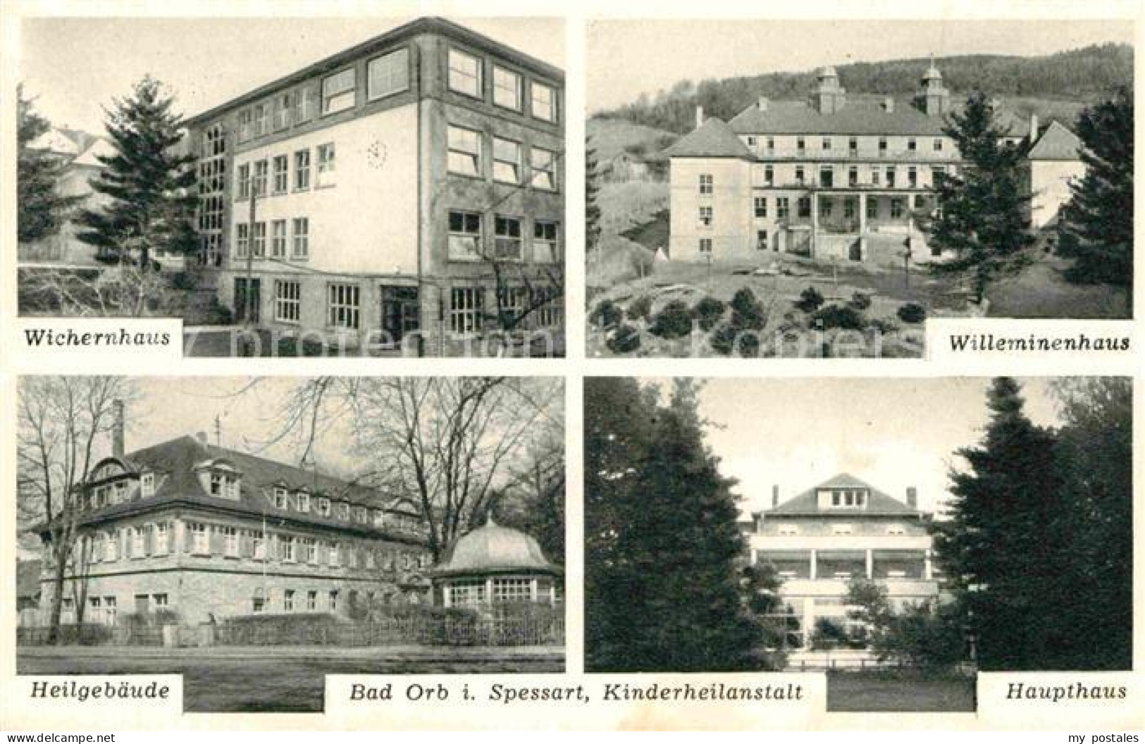 72771307 Bad Orb Wichernhaus Heilgebaeude Haupthaus Willeminenhaus Bad Orb - Bad Orb