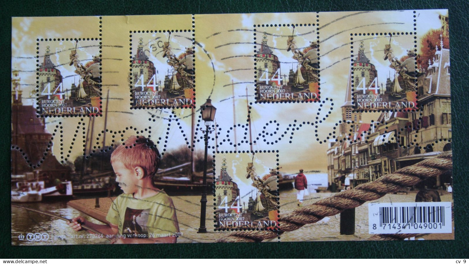 Blok Mooi Nederland (24) Hoorn NVPH 2496; 2007 Gestempeld / Used NEDERLAND/ NIEDERLANDE / NETHERLANDS - Used Stamps