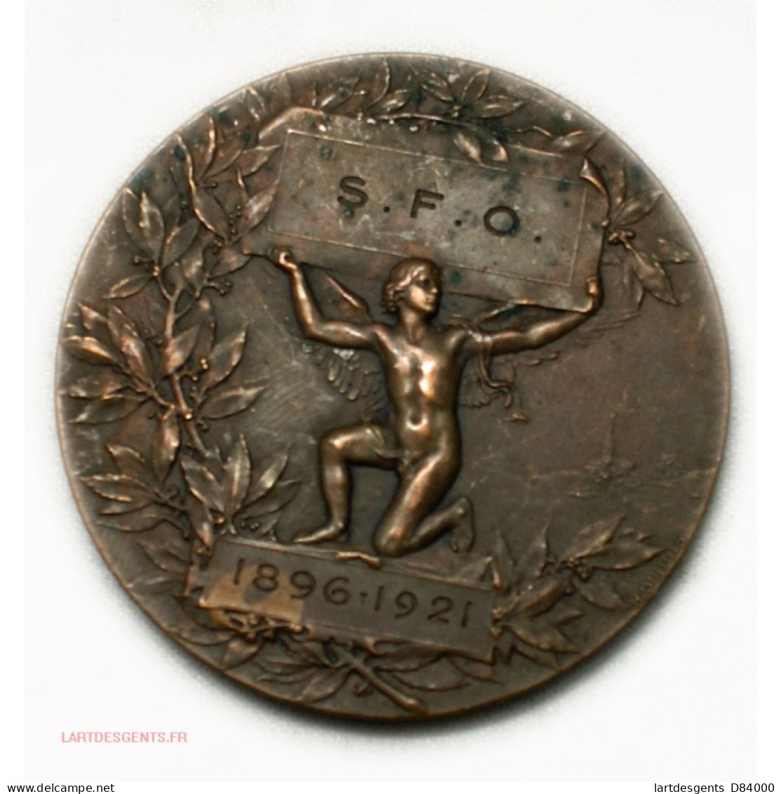 Médaille S.F.O 1896-1921 Par H. DUBOIS - Royal / Of Nobility