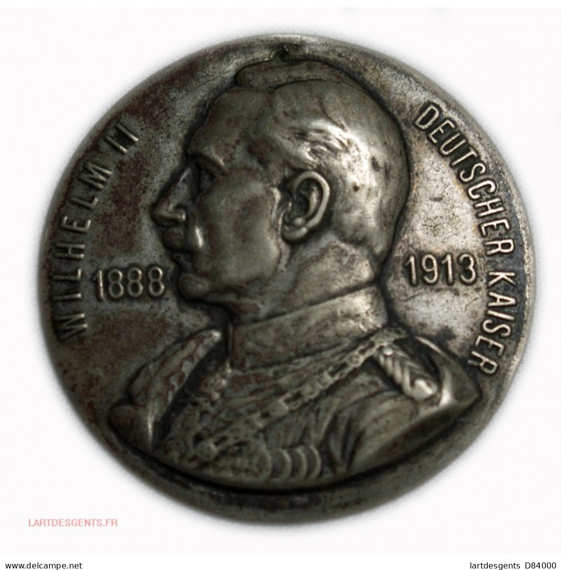 Médaille Uniface WILHEIM II 1888-1913 - Royal / Of Nobility