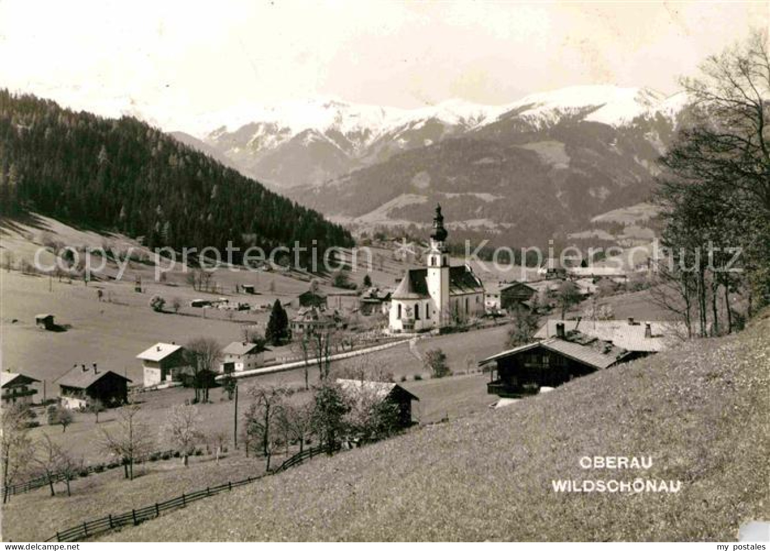 72770952 Oberau Wildschoenau Tirol  Oberau Wildschoenau Tirol - Autres & Non Classés