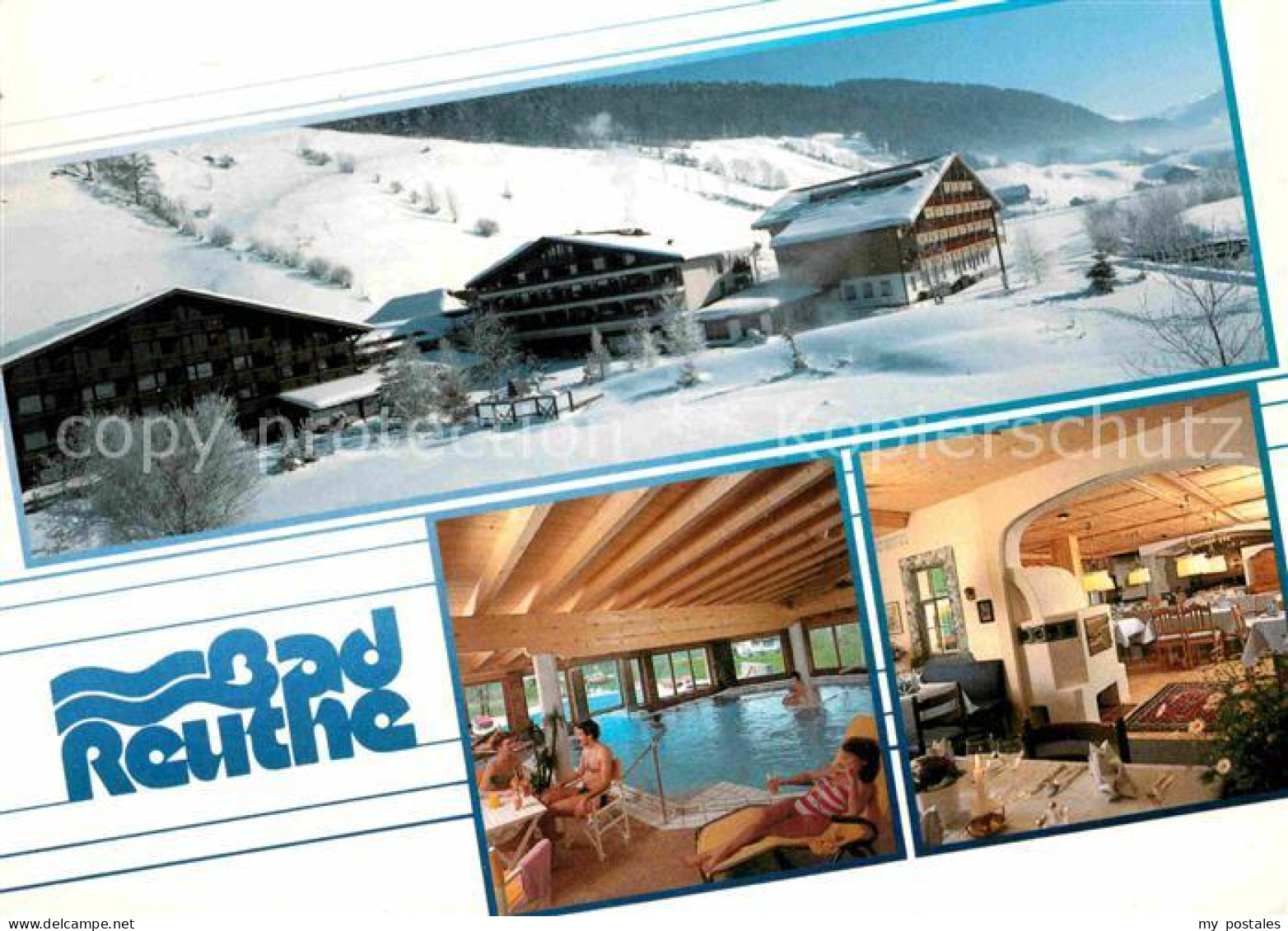 72770434 Reuthe Vorarlberg Kurhotel Moorbad Hallenbad Gastraum Reuthe - Other & Unclassified