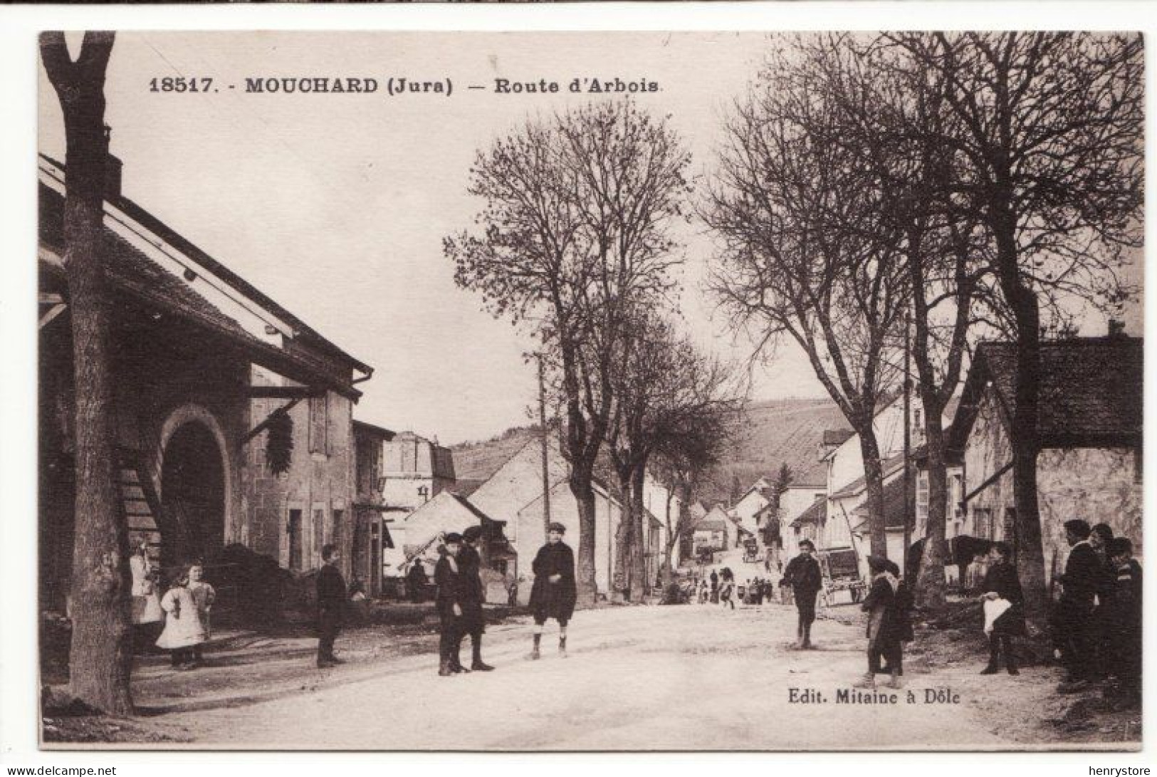 MOUCHARD : Route D'Arbois (F7954) - Autres & Non Classés