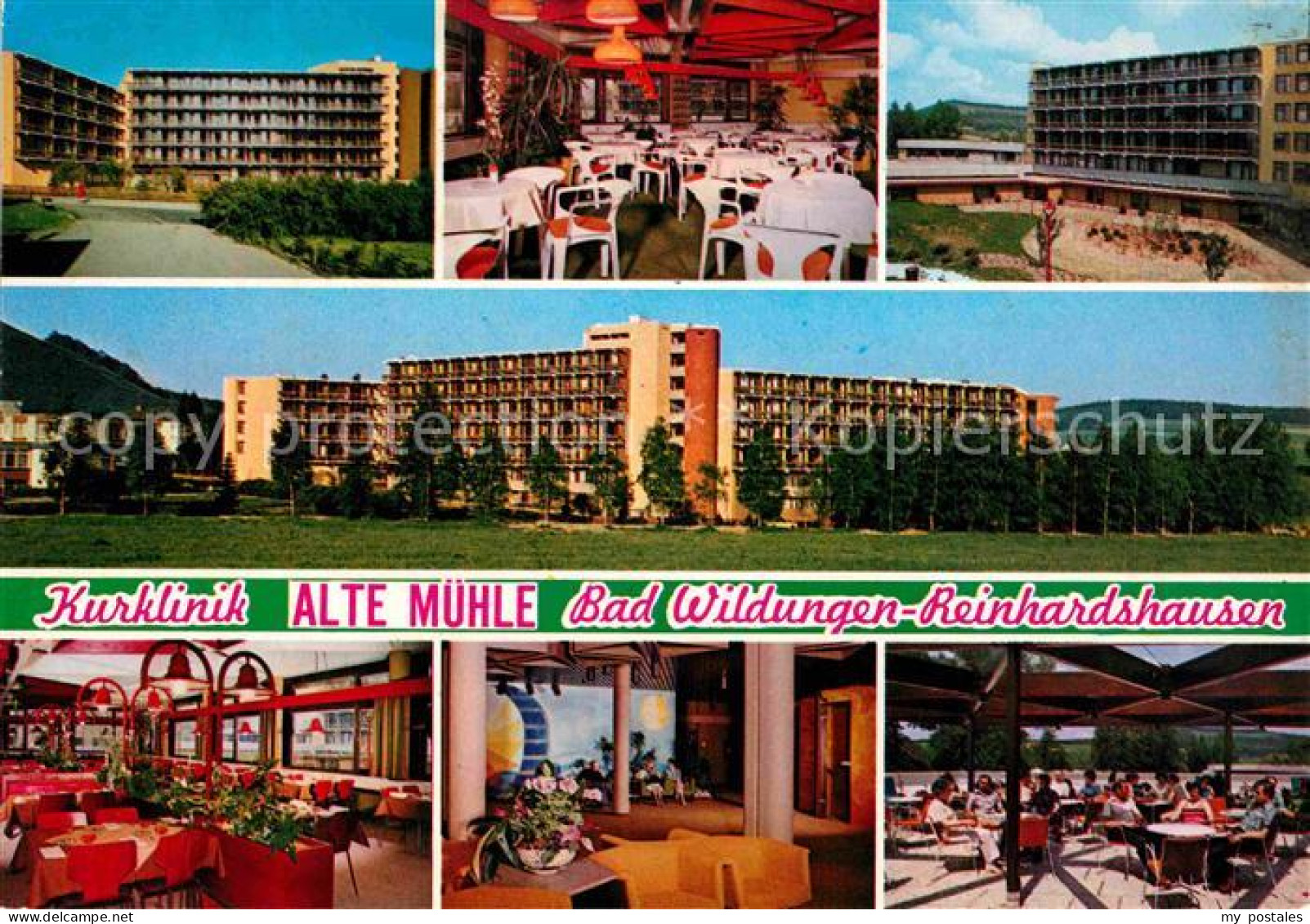 72770424 Reinhardshausen Kurklinik Alte Muehle Gastraeume Terrasse Bad Wildungen - Bad Wildungen