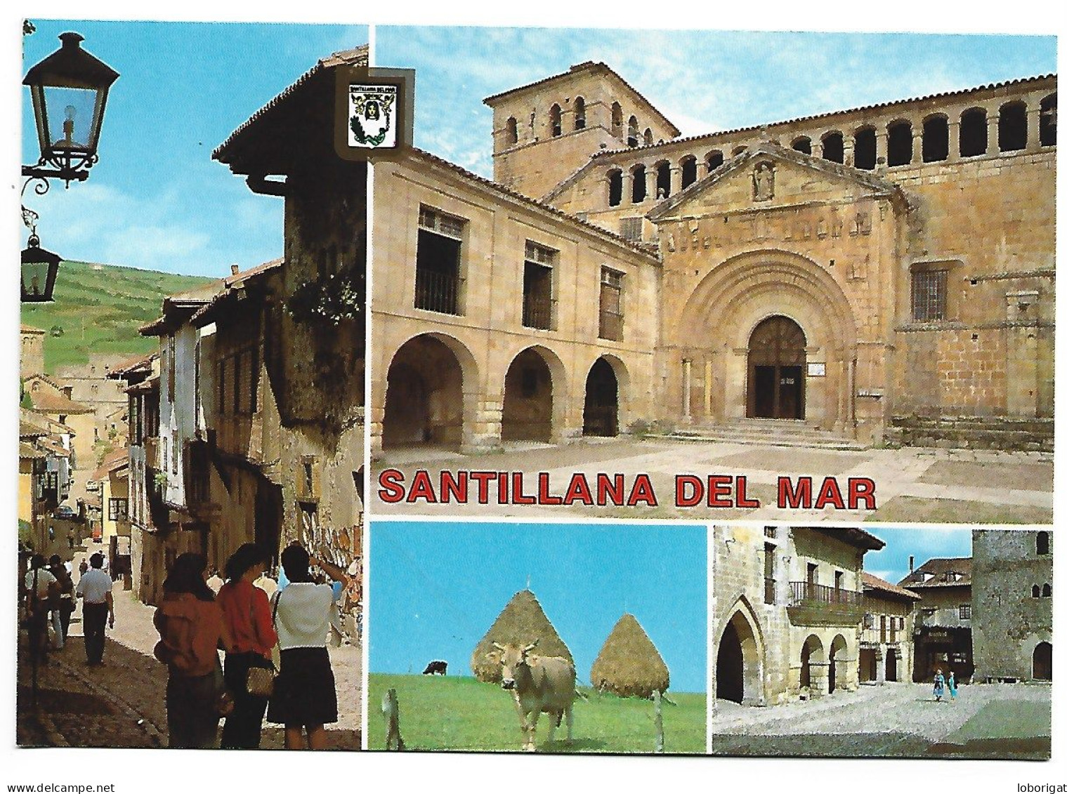 DIVERSOS ASPECTOS / DIFFERENT ASPECTS.-  SANTILLANA DEL MAR.- ( ESPAÑA) - Cantabria (Santander)
