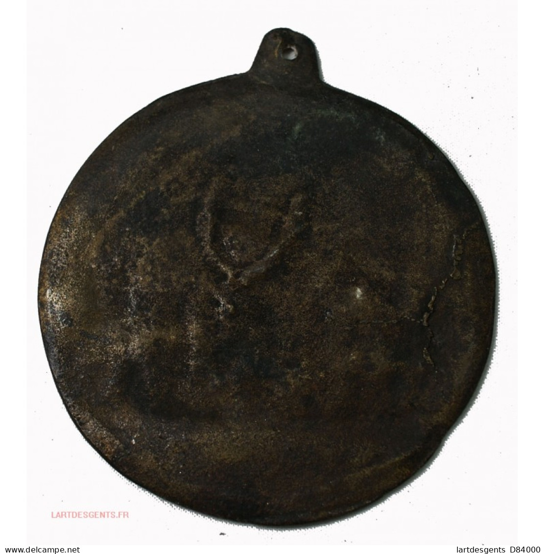 Rare Médaille Uniface Arrivée Du Roi à Paris Le 6 Octobre 1789 Par ANDRIEU - Royaux / De Noblesse