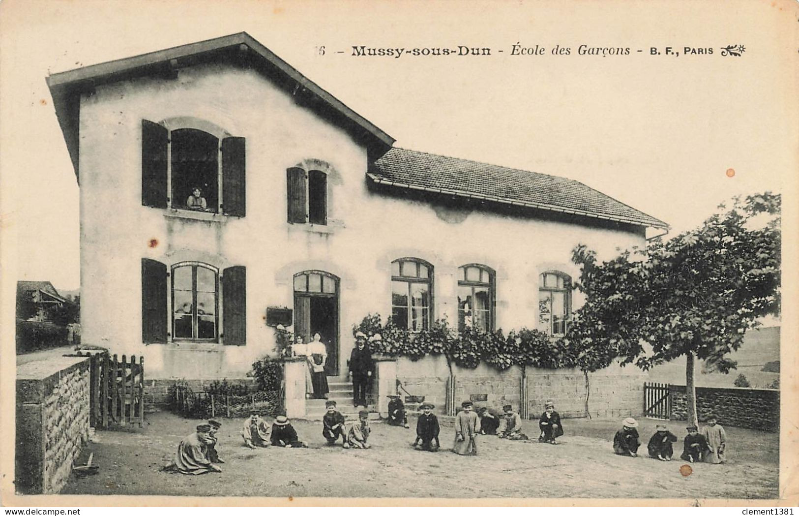 Mussy Sous Dun Ecole Des Garcons - Other & Unclassified