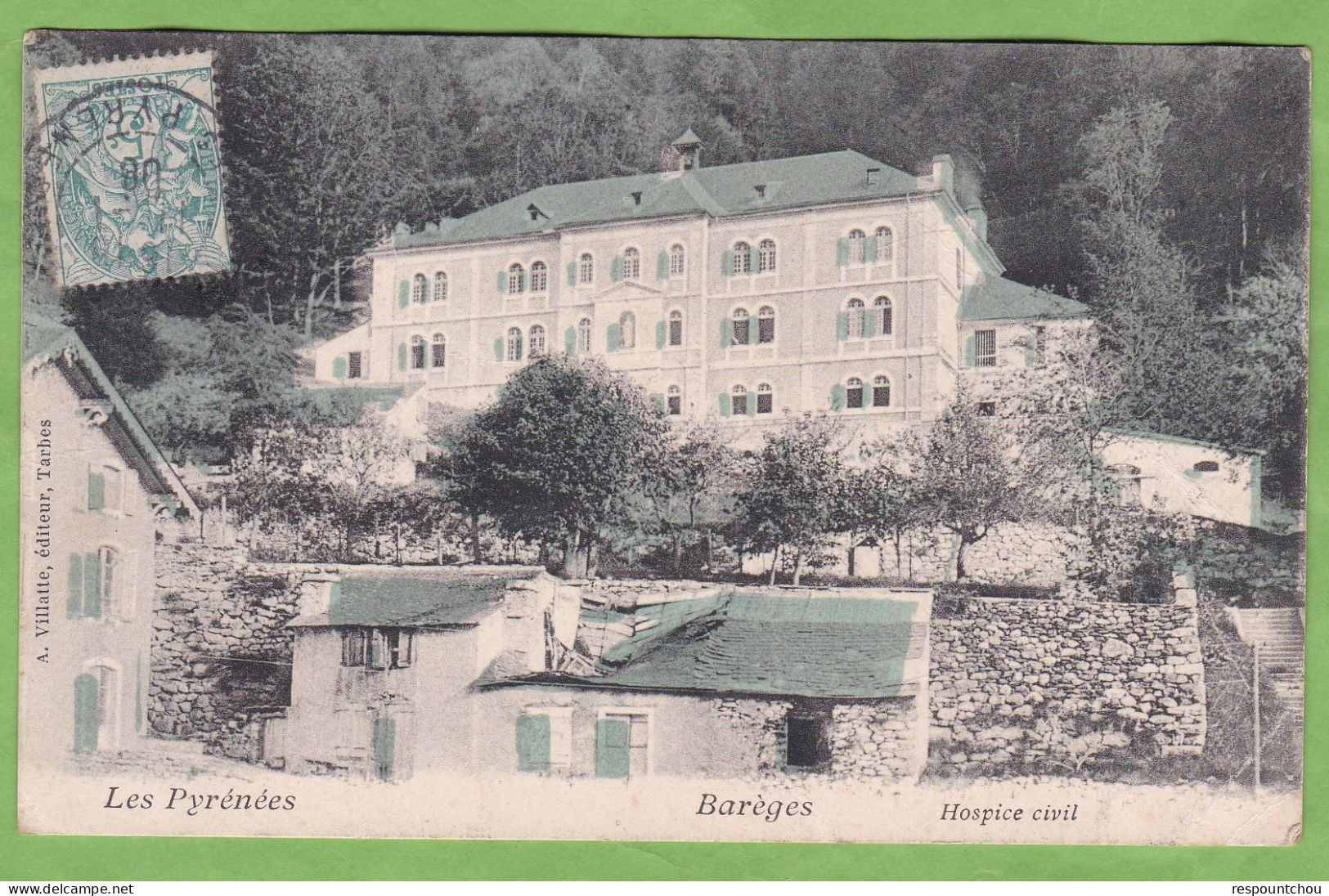 Belle CPA BAREGES Hospice Civil 65 Hautes Pyrénées - Sonstige & Ohne Zuordnung