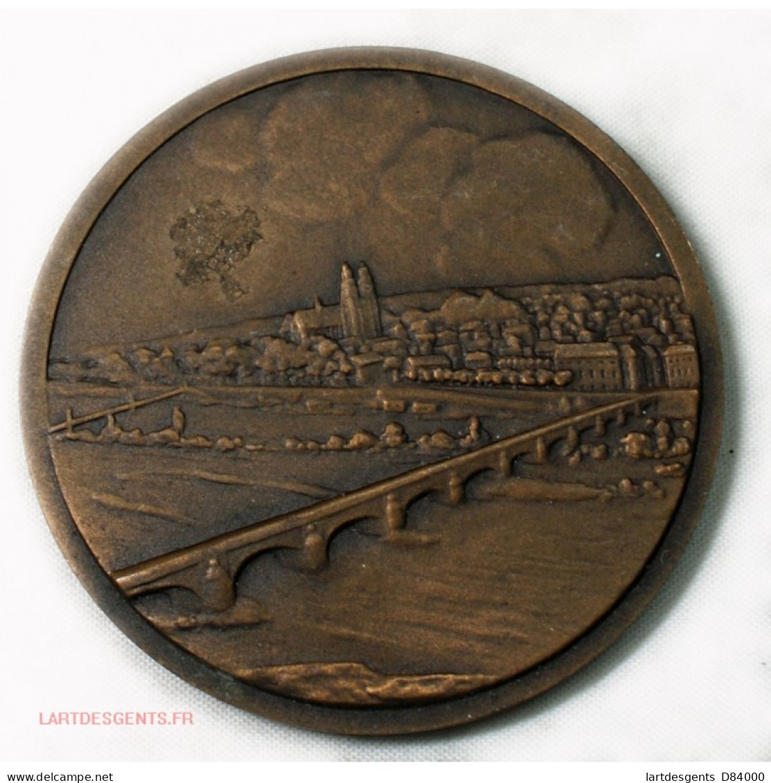 Médaille VILLE DE TOURS, Lartdesgents Avignon - Royal / Of Nobility