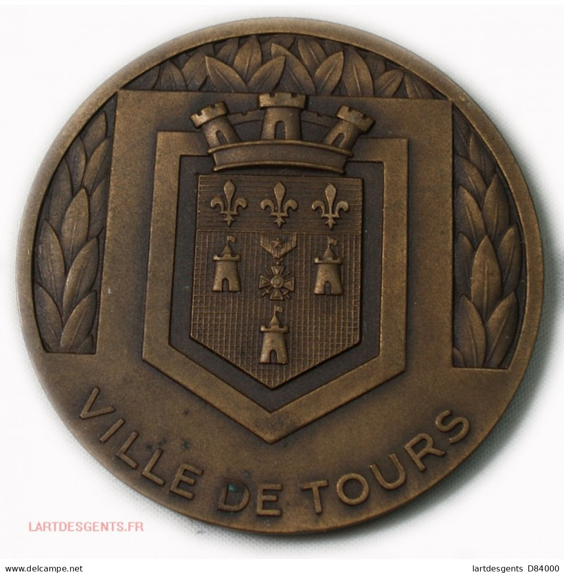 Médaille VILLE DE TOURS, Lartdesgents Avignon - Adel