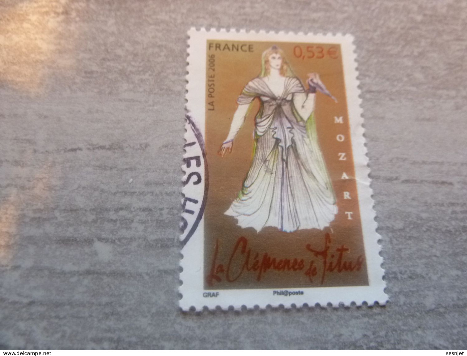 Les Opéras De Mozart - La Clémence De Titus - 0.53 € - Yt 3921 - Oblitéré - Année 2006 - - Used Stamps