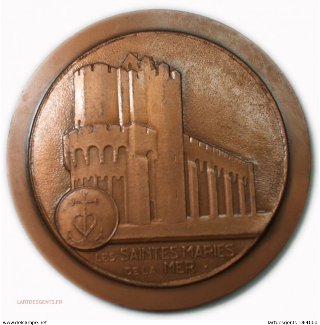 Médaille Les Saintes Maries De La Mer 1967 EE/100 épreuve D'éditeur - Adel