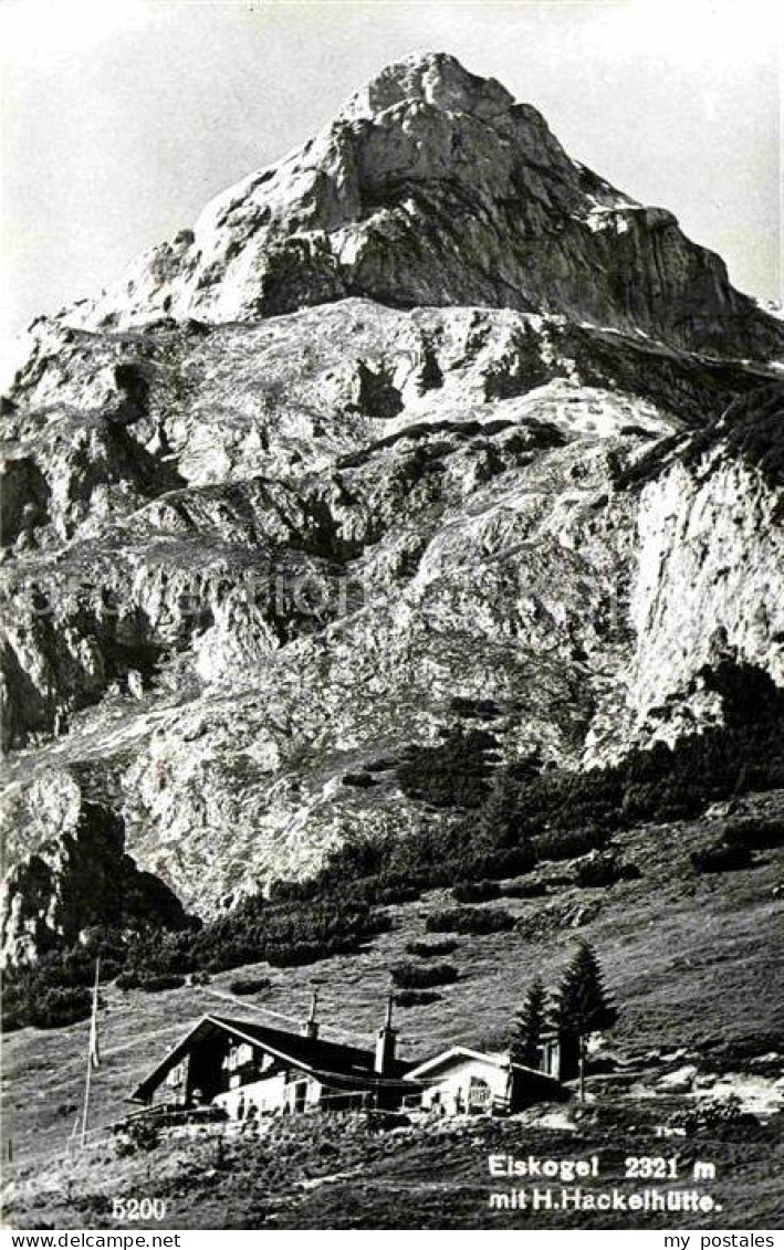 72770244 Werfenweng Heinrich Hackel Huette Mit Eiskogel Tennengebirge Werfenweng - Autres & Non Classés