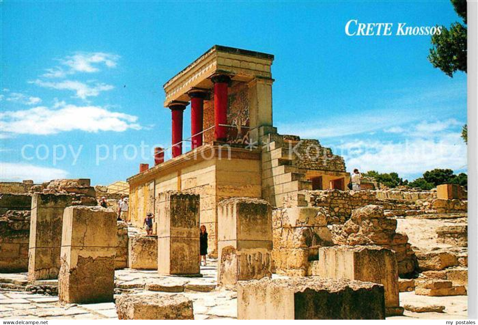 72770181 Knossos Cnosse Kreta Palast Zollstelle Knossos Cnosse Kreta - Grèce