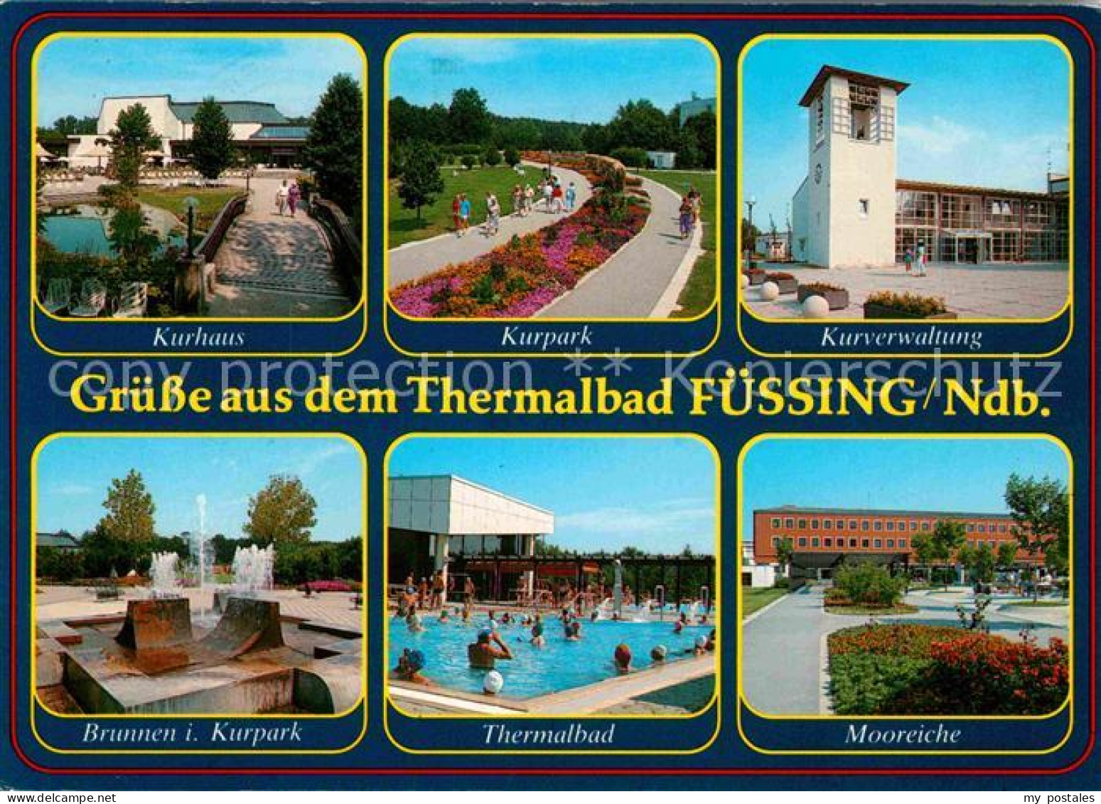 72770126 Bad Fuessing Kurhaus Kurpark Kurverwaltung Thermalbad Aigen - Bad Fuessing
