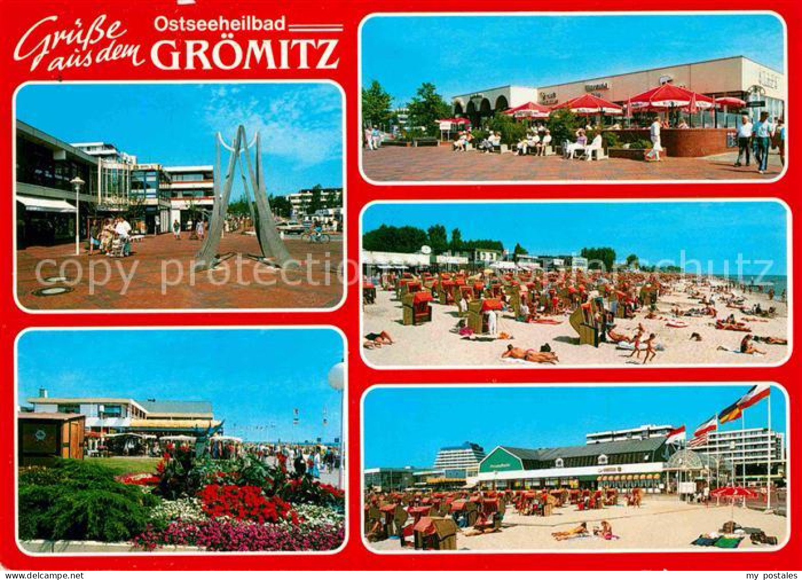 72770120 Groemitz Ostseebad Strandpromenade Strand Hotel  Brenkenhagen - Groemitz