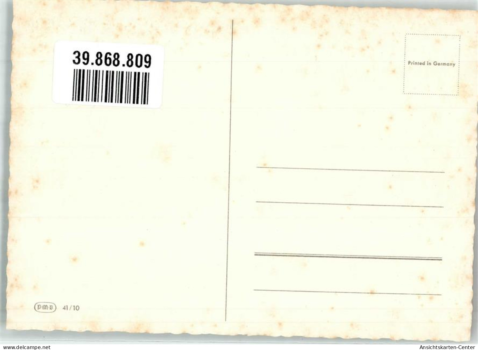 39868809 - Sign. Baron Charlotte Zwerg Engel P.M.B. 41/110 - Other & Unclassified