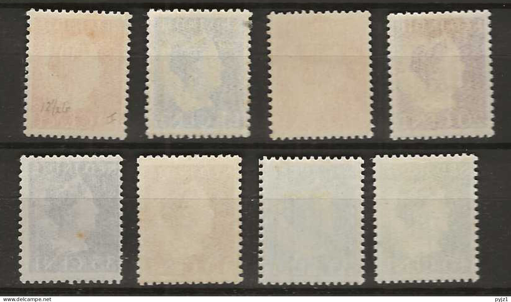 1941 MH Nederlands Indië NVPH 274-81 - Indie Olandesi