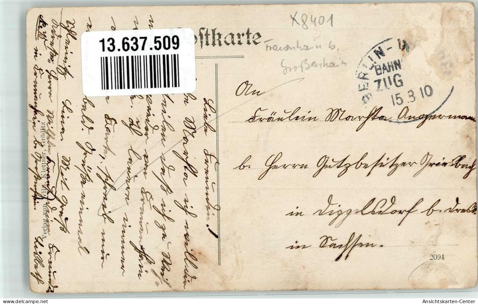 13637509 - Frauenhain B Riesa - Other & Unclassified