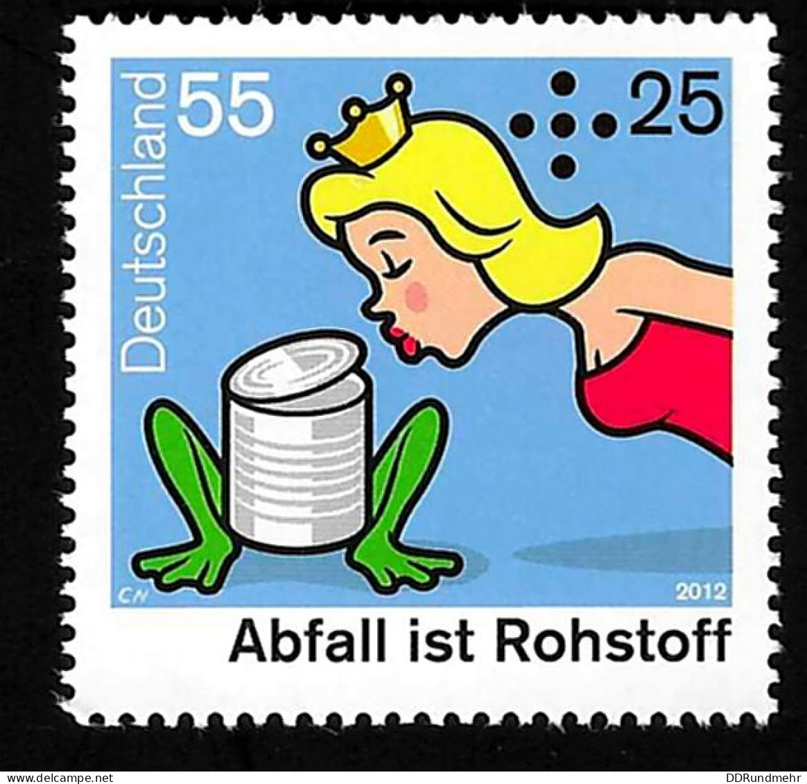 2012 Märchen  Michel DE 2932 Stamp Number DE B1065 Yvert Et Tellier DE 2757 Stanley Gibbons DE 3781 Xx MNH - Unused Stamps