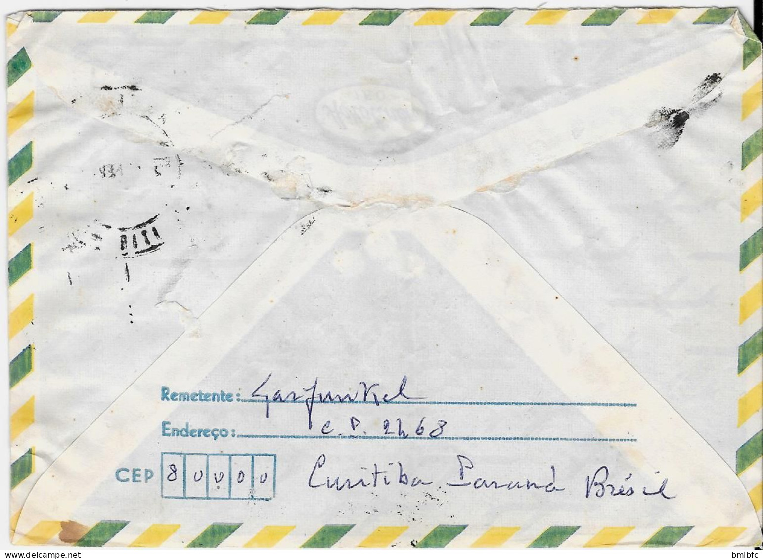 Sur Lettre De 1981 Par Avion - Lettres & Documents