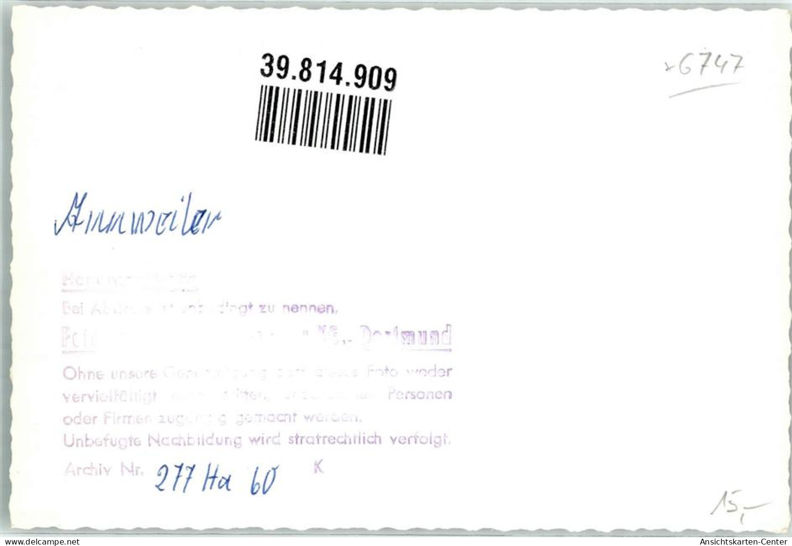 39814909 - Annweiler Am Trifels - Andere & Zonder Classificatie