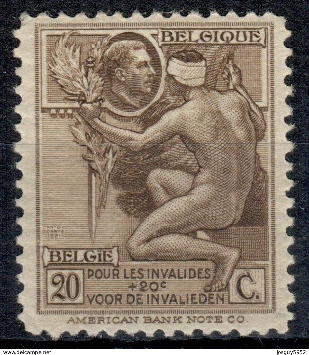 BELGIE 1922 - TEN VOORDELE VAN OORLOGSINVALIDEN - N° 189 - MNH** - 1922-1927 Houyoux